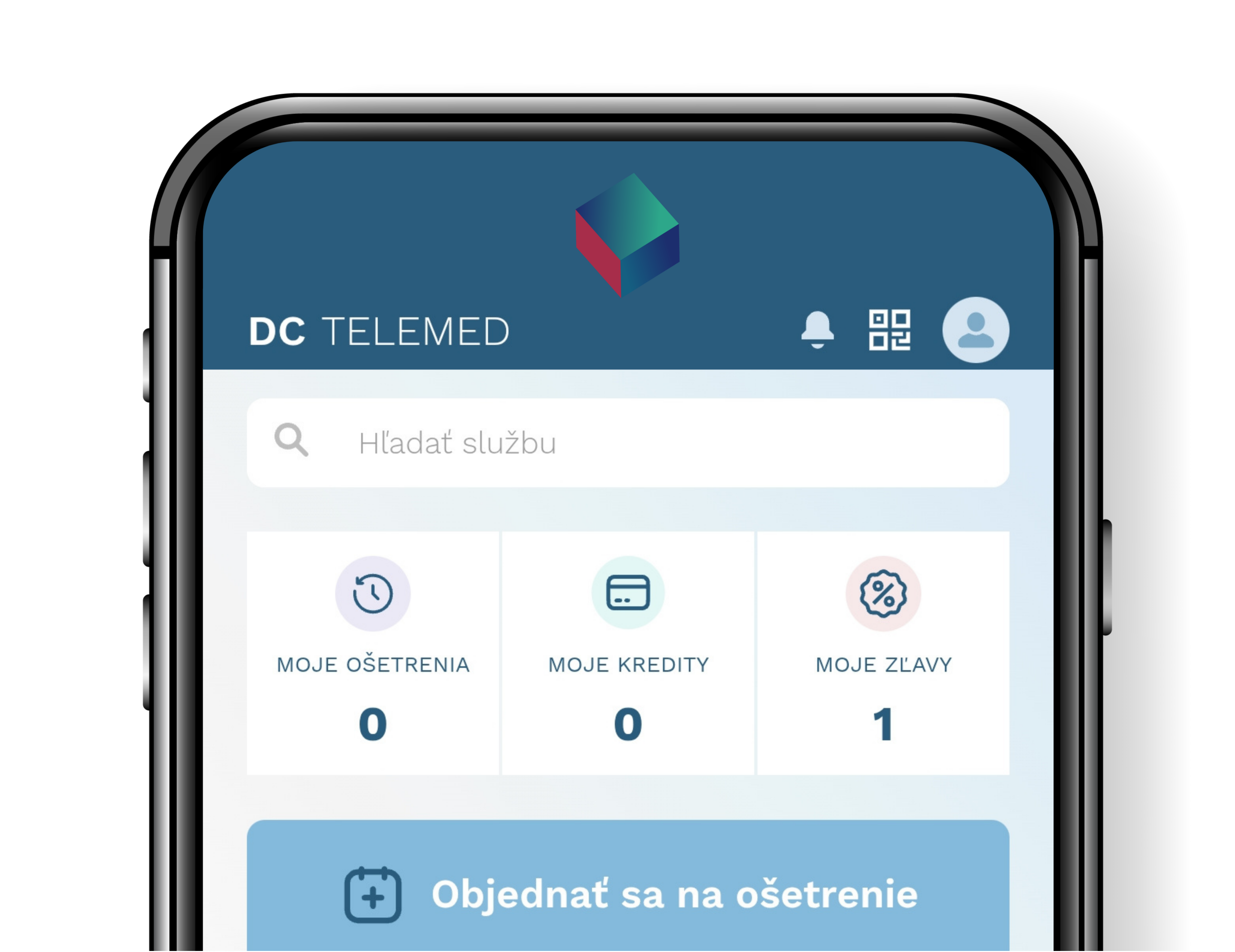 Mobilná aplikácia DC Telemed